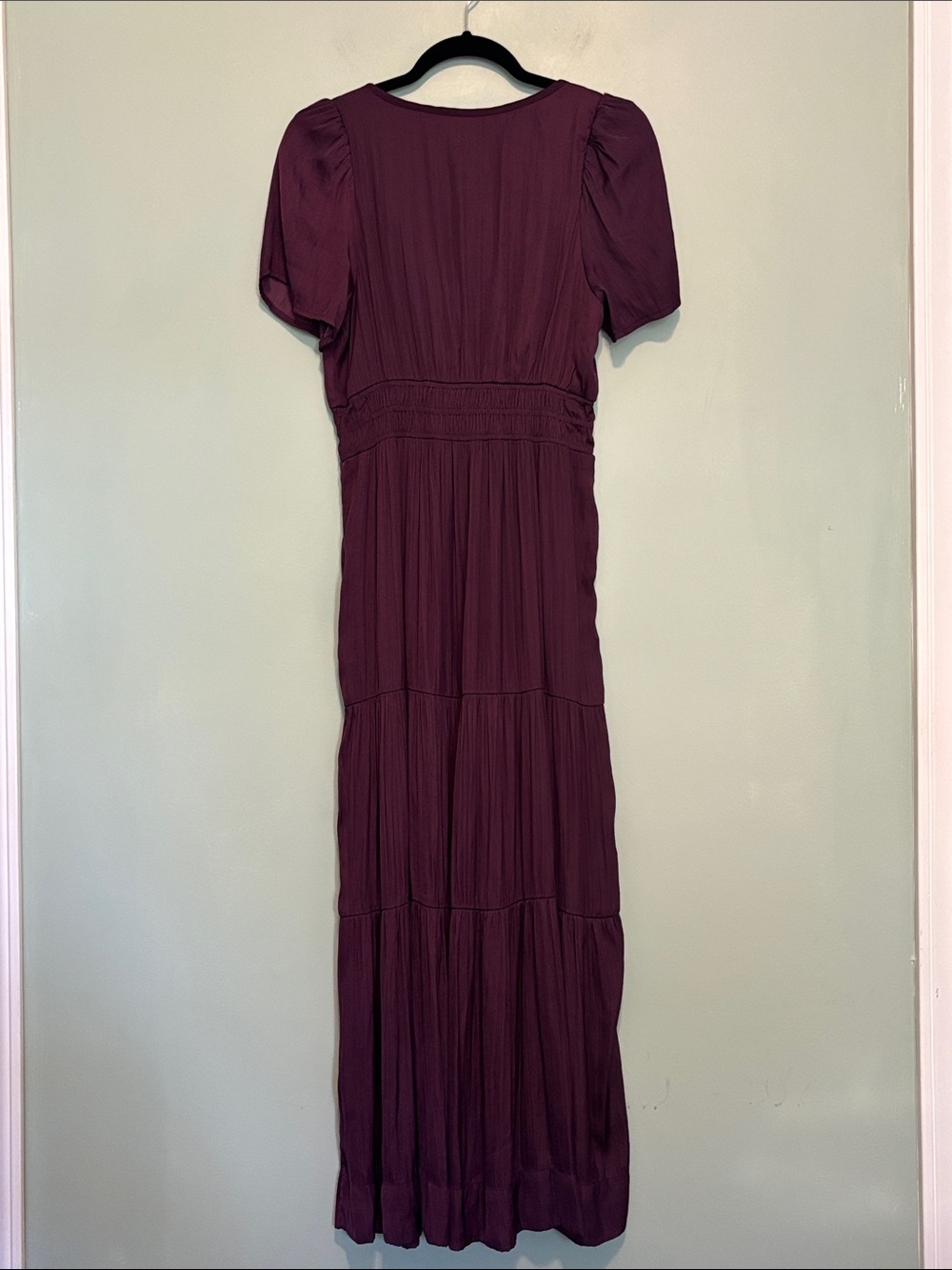 Anthropologie Somerset Maxi Dress in Plum (Size S) - Picture 8 of 8